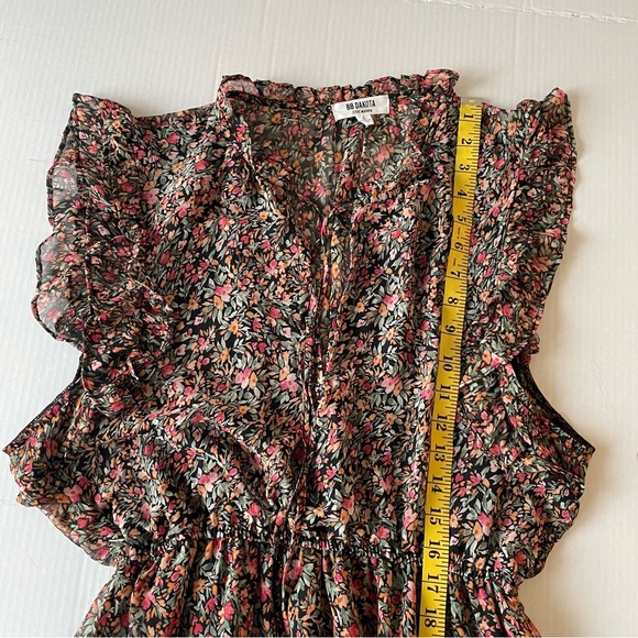 BB Dakota by Steve Madden Sleeveless Multicolor Floral Maxi Dress - Picture 6 of 14